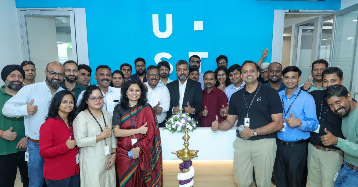 IndiQube welcomes UST at office inauguration